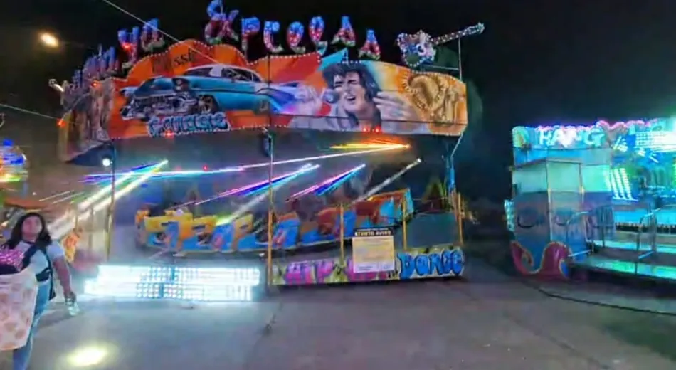 Juego Mecánico Huracán para eventos en CDMX